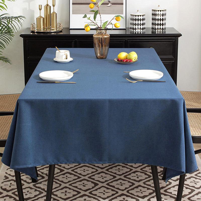 WaterProof Decorative Table Cloth Rectangular Tablecloths Dining Table Cover Simple and Modern TableCover Clot