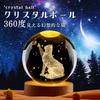 Archnote Cat Crystal Ball with LED Perfect for Gift Box Included Gift, Light, Women,