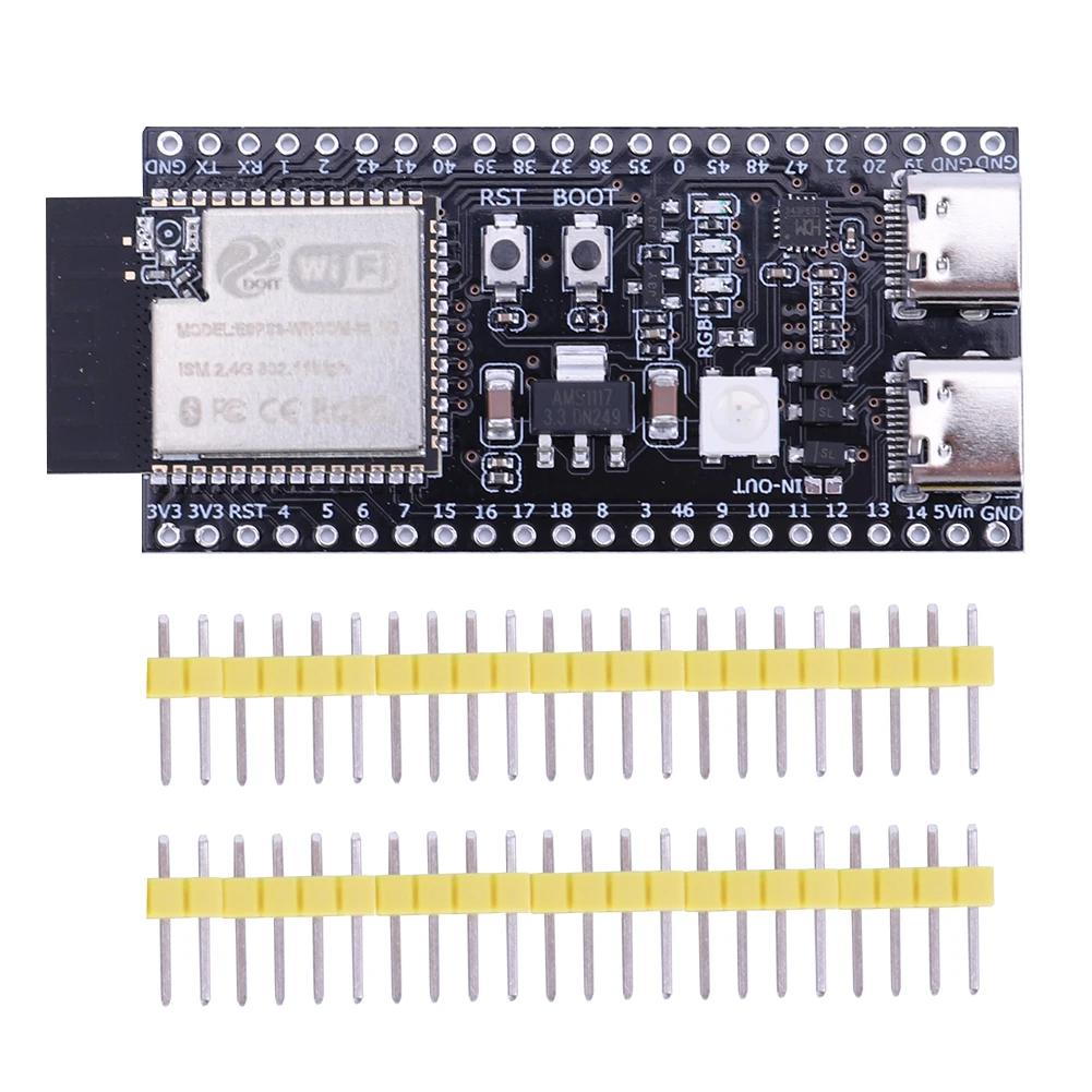 ESP32-S3 Двухпортовая плата разработки Type-C ESP32 N16R8 N8R2 CORE Плата WROOM-1-N16R8 2.4G модуль Wi-Fi для Arduino