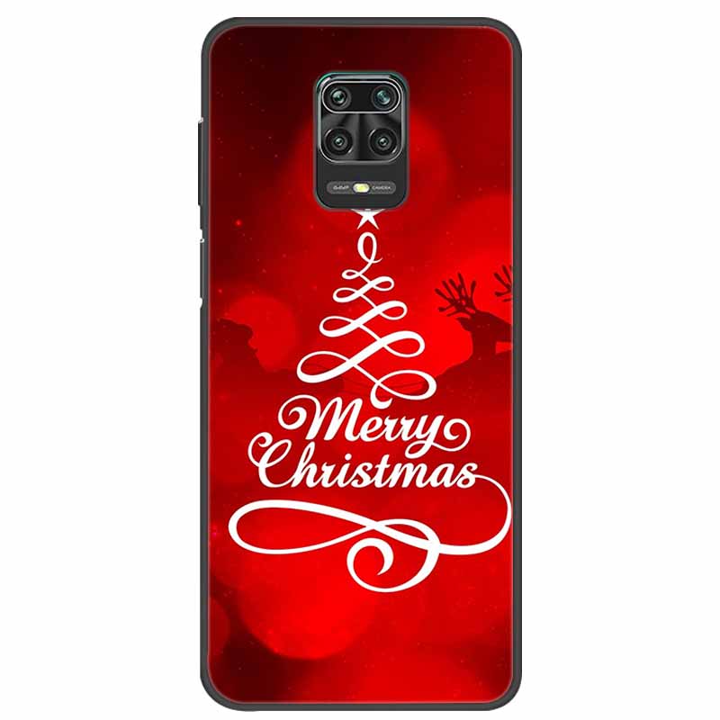 Чехол для Xiaomi Redmi Note 9 Pro Рождественский Силиконовый Задний Чехол Чехол для Телефона для Redmi Note 9S Coque Note 9T Защитный Чехол Note9S Funda