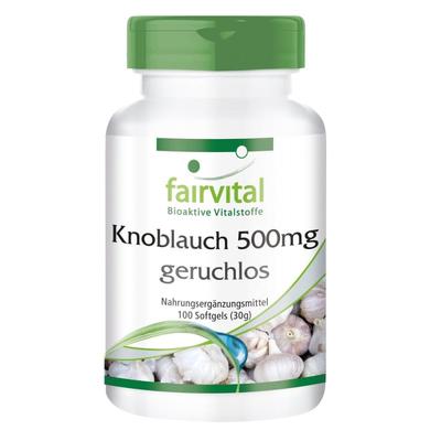 Fairvital Чеснок 500 мг 100 капсул
