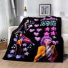 Andrea's K-pop Demon Hunters Blanket Warmthful Decor Suitable for Livingroom Office Chair for All Seasons Playful Design