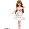 Takara Tomy Licca-chan Dress LW-06 Fluffy Loungewear Outfit Toy for Pretend Play Ages 3 and Up
