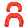 2PCS Tow Hooks Covers Car Front Bumper Silicone Sleeve Protector Exterior Decoration Replacement