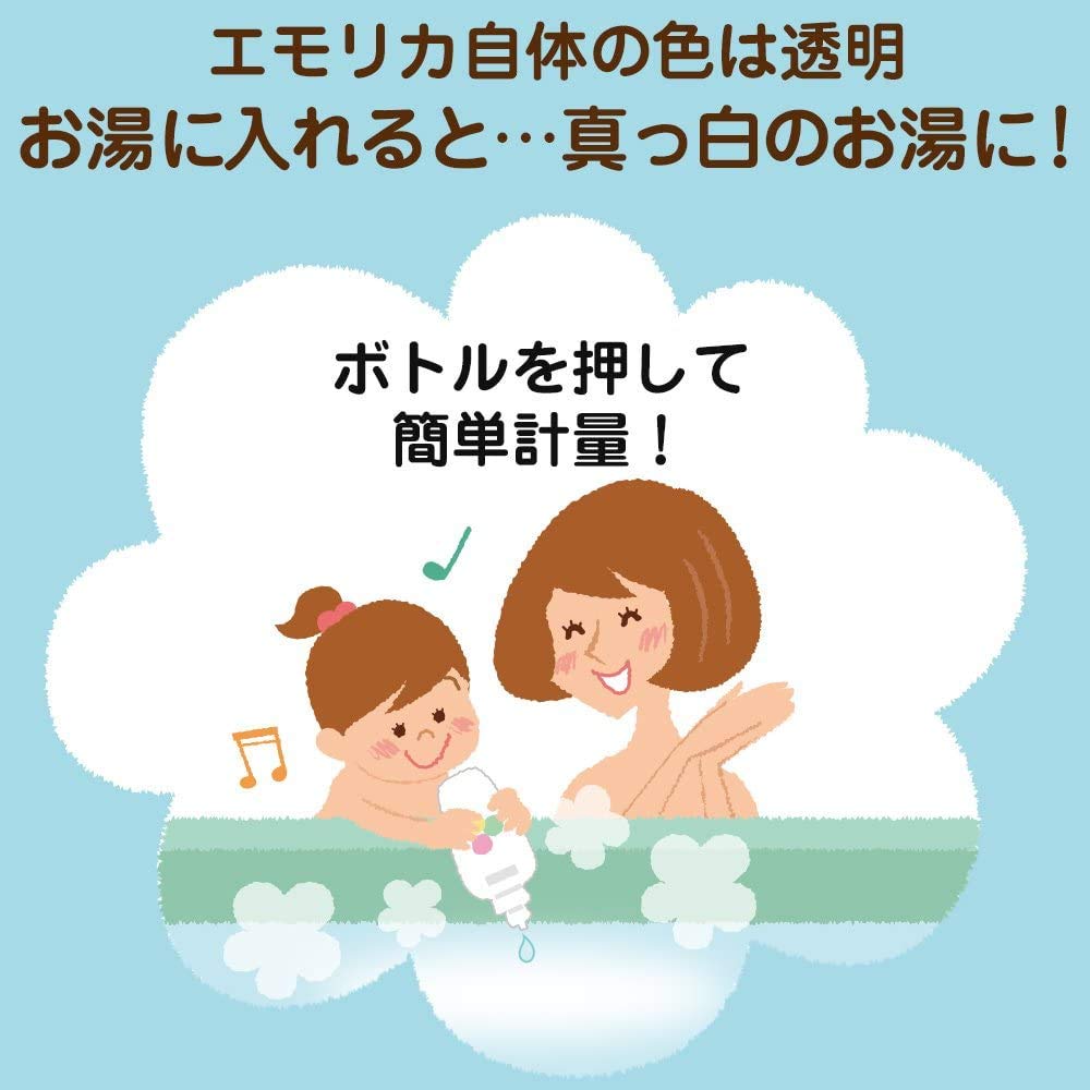 Emorica Medicated Skin Care Bath Salts Herbal Scent Refill 360 мл x 3 также можно использовать для [Оптовой закупки] [Квази-лекарства] (Могут ли младенцы)