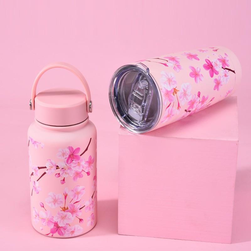 Stainless Steel Vacuum Insulated Travel Mug Set 350ml To 1000ml Leakproof Lid Wide Mouth Coffee Tea Smoothie Gym Office