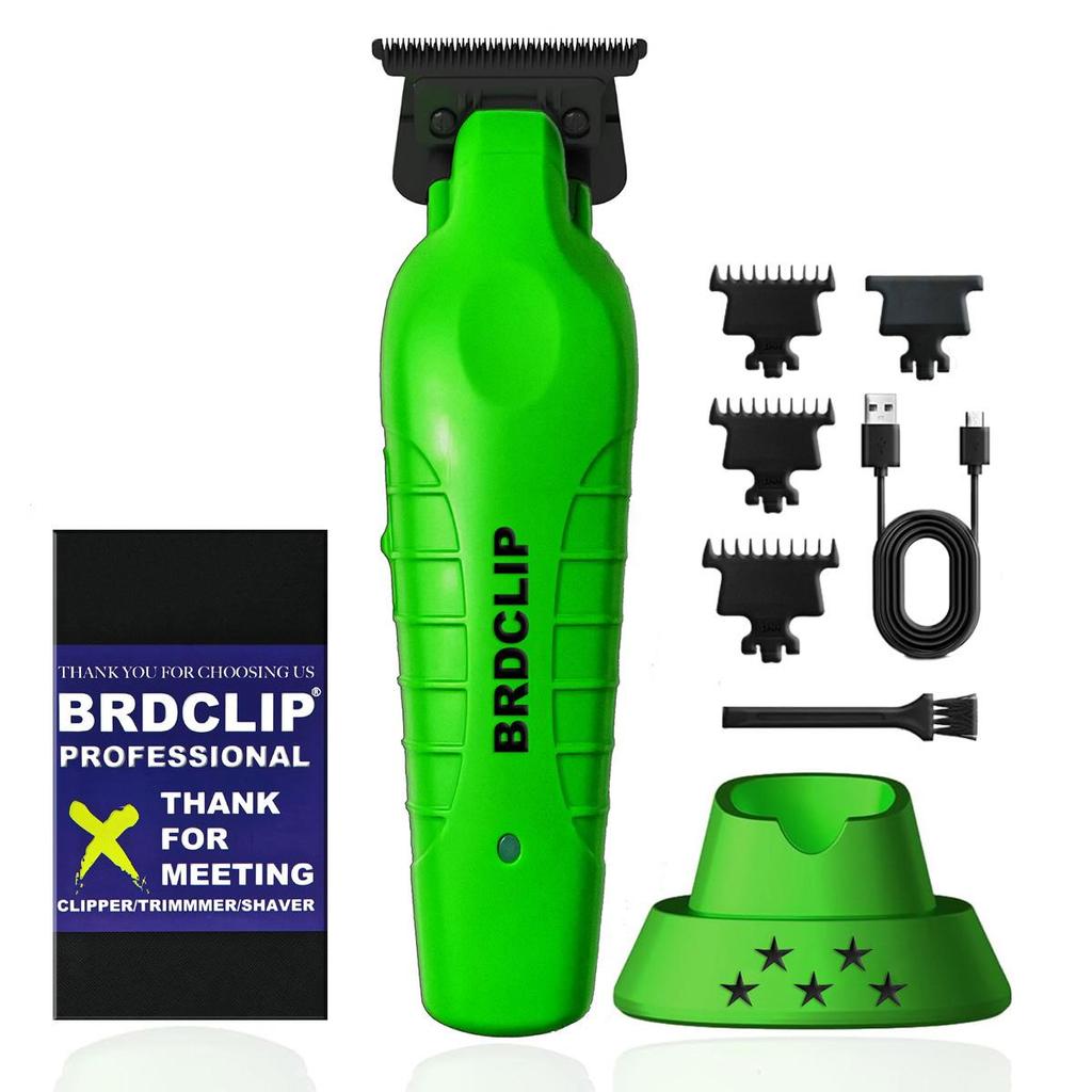 Professional Salon Home Electric Cordless Hair Trimmer BRDCLIP Engraving Trimming Hair Clipper BL1T Beard Bald Head Men Barber Machine