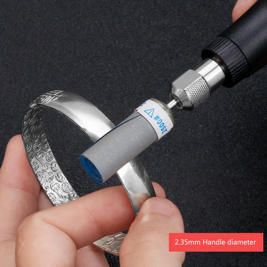 2.35 мм хвостовик зернистость 180-7000 наждачная бумага стержень шлифовальный брусок влажная сухая полировка шлифовальные головки круг ювелирные шлифовальные инструменты