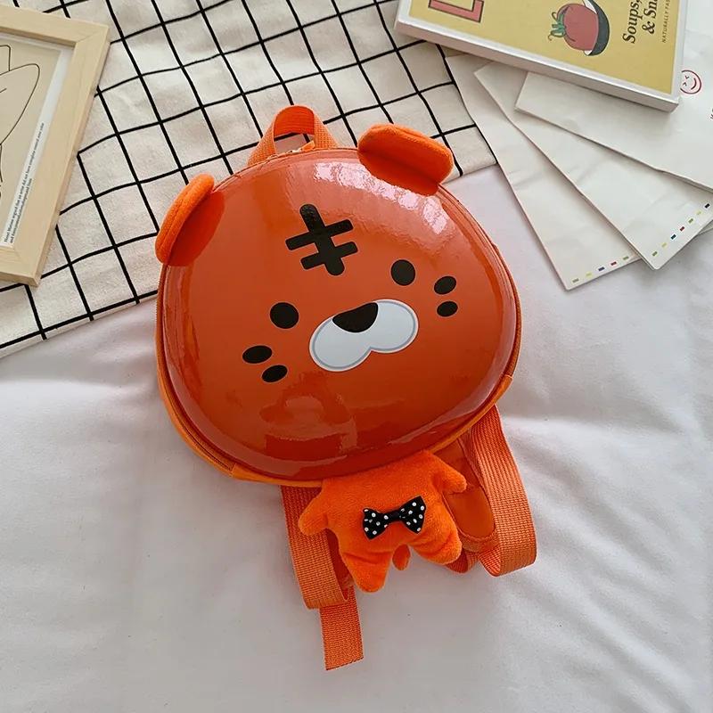 1-5years Baby Children Cartoon Animal Boy Girl Backpack Outdoor School Lower Grades Stationery Supplies Pvc Egg Shell Backpack