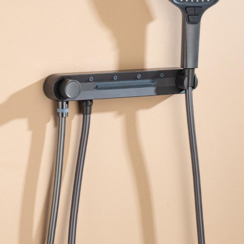 Bathroom Shower Head Massage Waist and Back Rinse Shower Head High Pressure Water Saving Anti Fall Bathroom Accessories