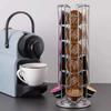 24pcs Coffee Capsules Storage Pod Holder Rotating Rack Coffee Capsule Stand