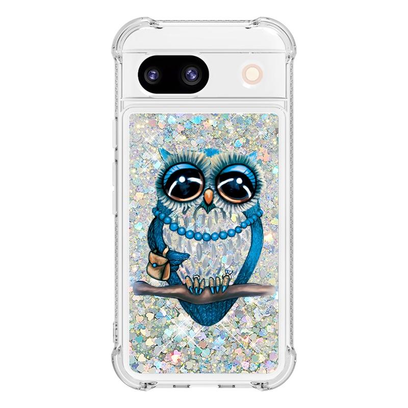 Чехол для Pixel 8 Pro на Для Funda Google Pixel 8 Pro Обложка Блестящий Динамичный Жидкий Чехол Для Google Pixel8 8A 7A 8Pro Чехол для Телефона Etui