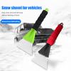 Convenient Defrosting Scraper Non-scratching Durable Car Winter Snow Shovel