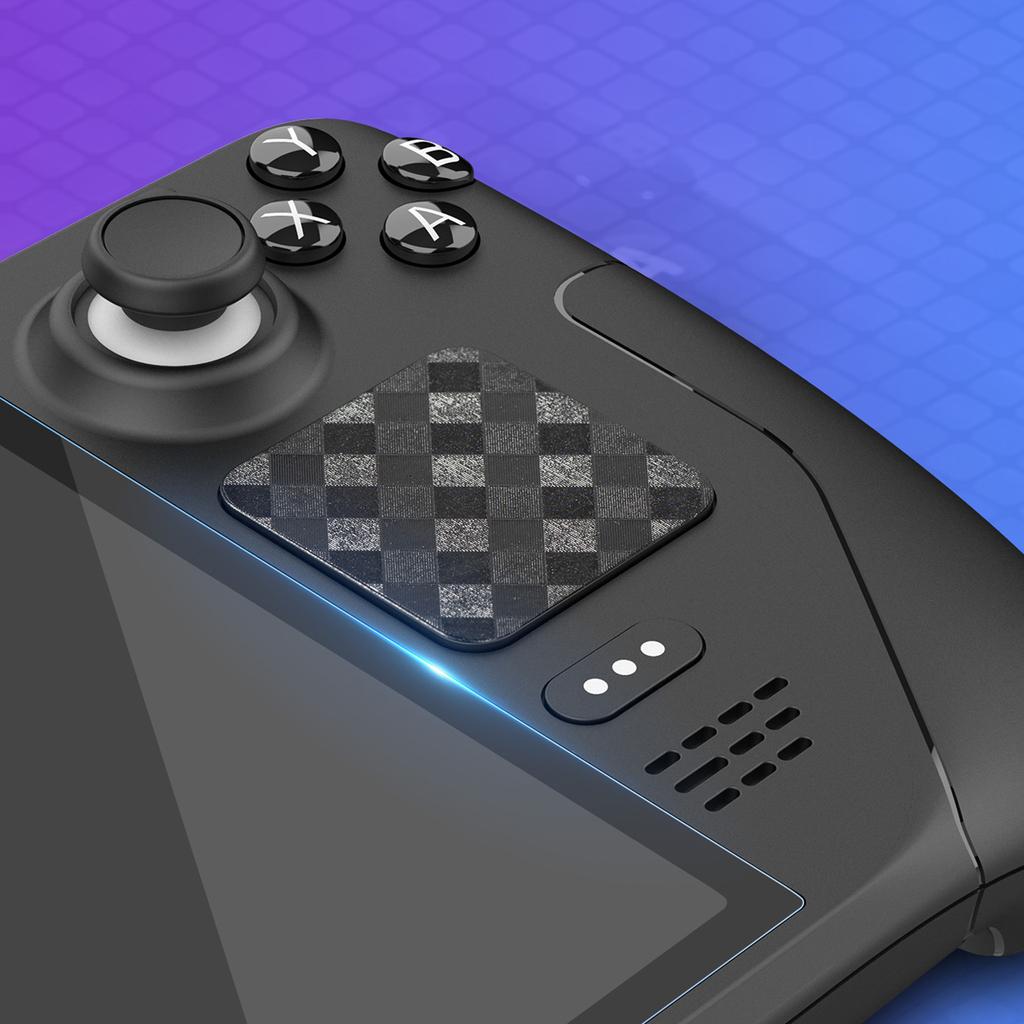 Новые наклейки на сенсорную панель кнопок хоста и закаленная стеклянная пленка для паровой палубы, износостойкие наклейки для защиты от царапин