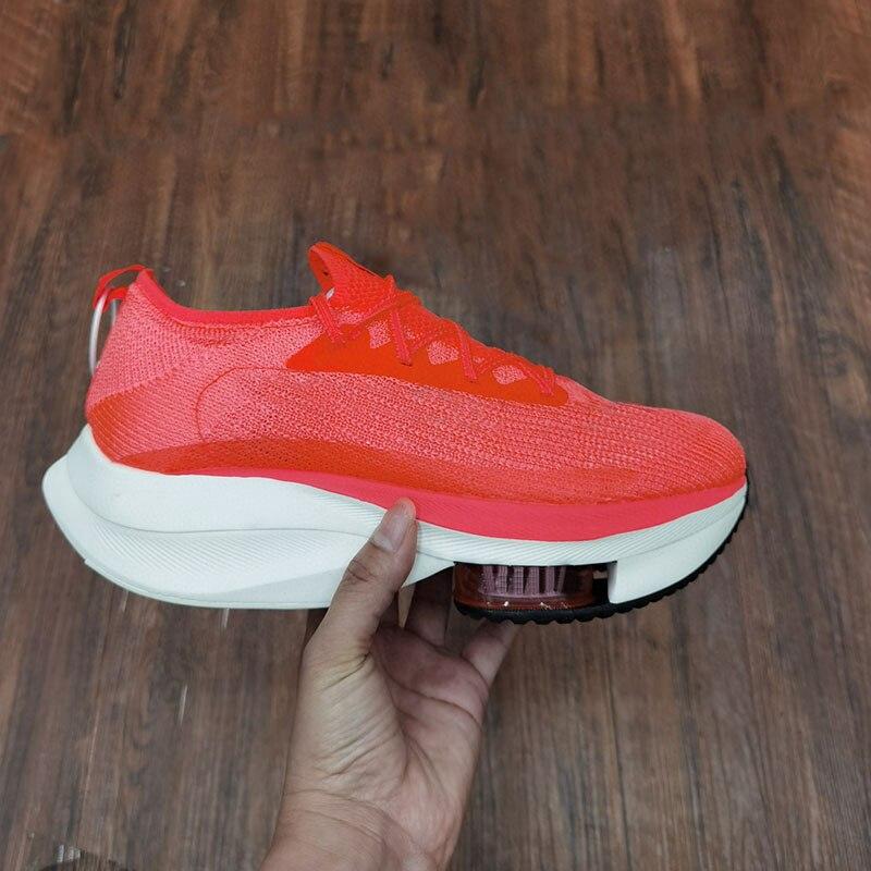 Новая эластичная обувь, мужские и женские тренировочные марафонские кроссовки на воздушной подушке, максимальный размер 45, с коробкой