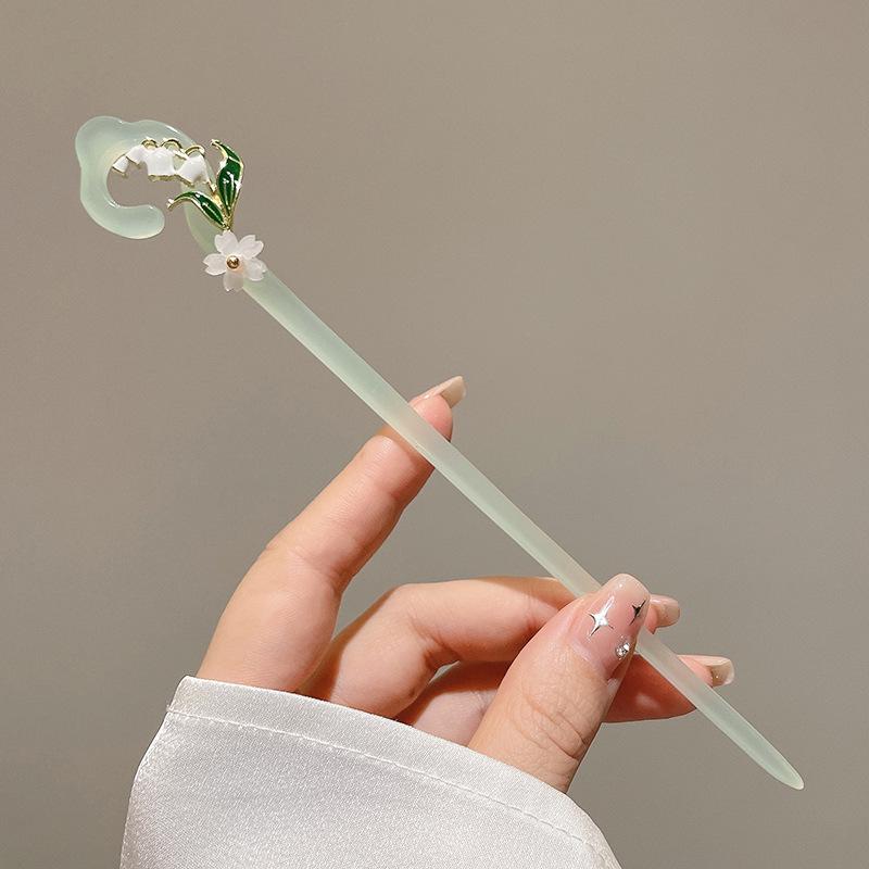 Korean Retro High-End Metal Hairpin - New Ancient Style