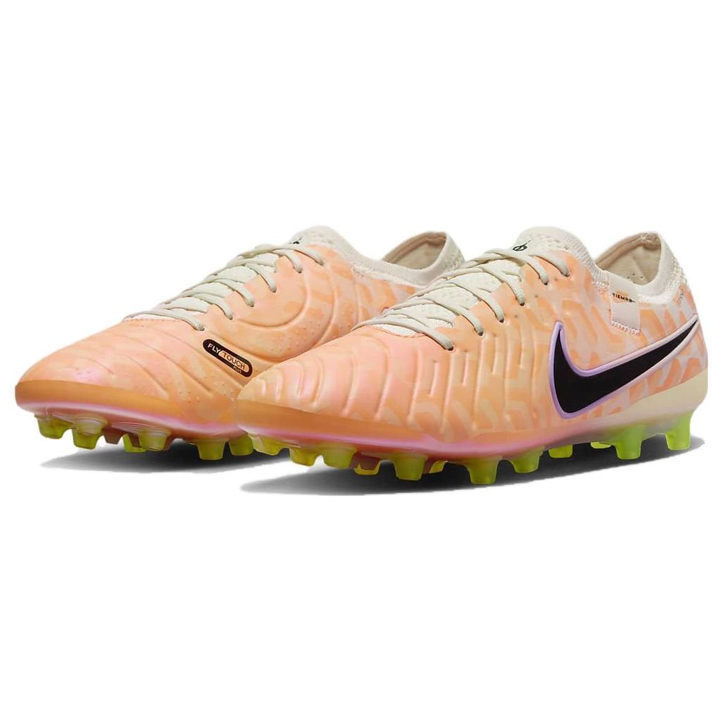 Nike Мужские кроссовки Tiempo Legend 10 Elite AG-Pro United Pack Orange Guava-Ice Black DZ3175-800