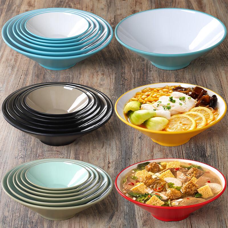 Zhebu Commercial Melamine Hat-Shaped Noodle Bowl