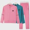 Women's Spring & Autumn Leisure Sportswear Suit: Loose Two-Piece Running Outfit for Middle-Aged & Elderly Ladies