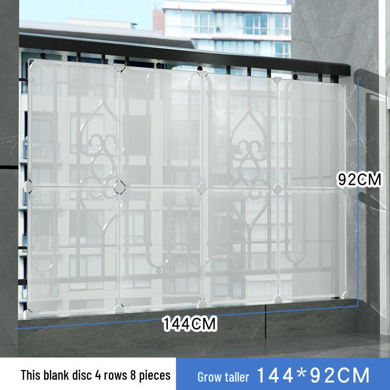 Экран для конфиденциальности и безопасности на балконе: Дождезащитное, Пылезащитное, Защищающее от домашних животных закрытое ограждение