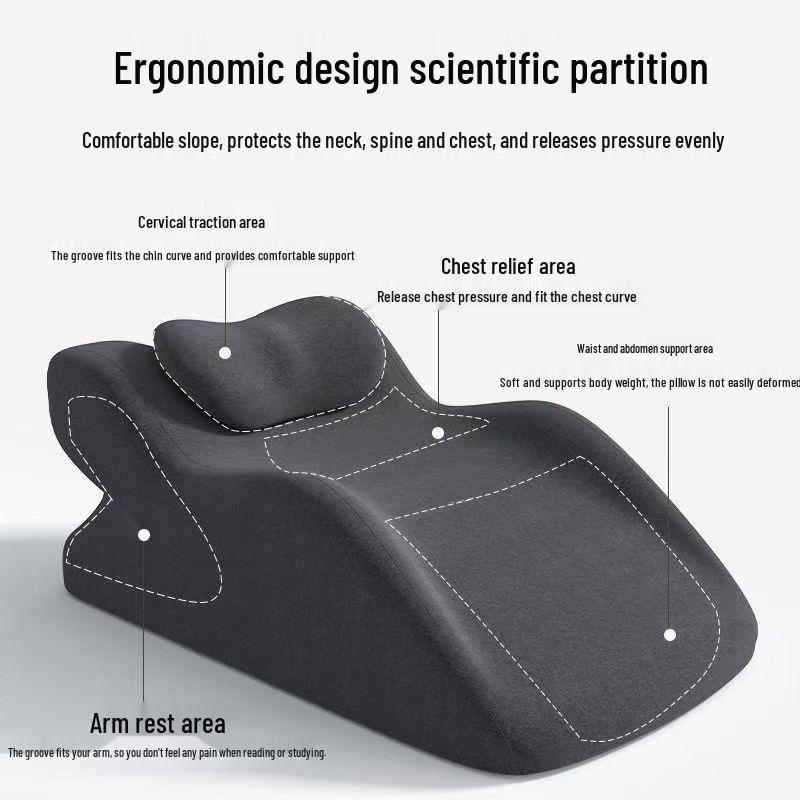 Multifunctional Triangle Pillow for Couples - Hip Elevation & Bed Support Pad