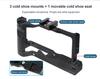 FEICHAO CNC M6 Mark II Клетка для камеры, плотно прилегающая оснастка с креплением для холодного башмака для стабилизатора Canon EOS M6 Mark II