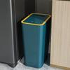 Мусорное ведро для ванной комнаты 10 12 л Мусорное ведро с крышкой-нажимкой для туалета, спальни, гостиной – Пластиковое мусорное ведро с выдвижной крышкой