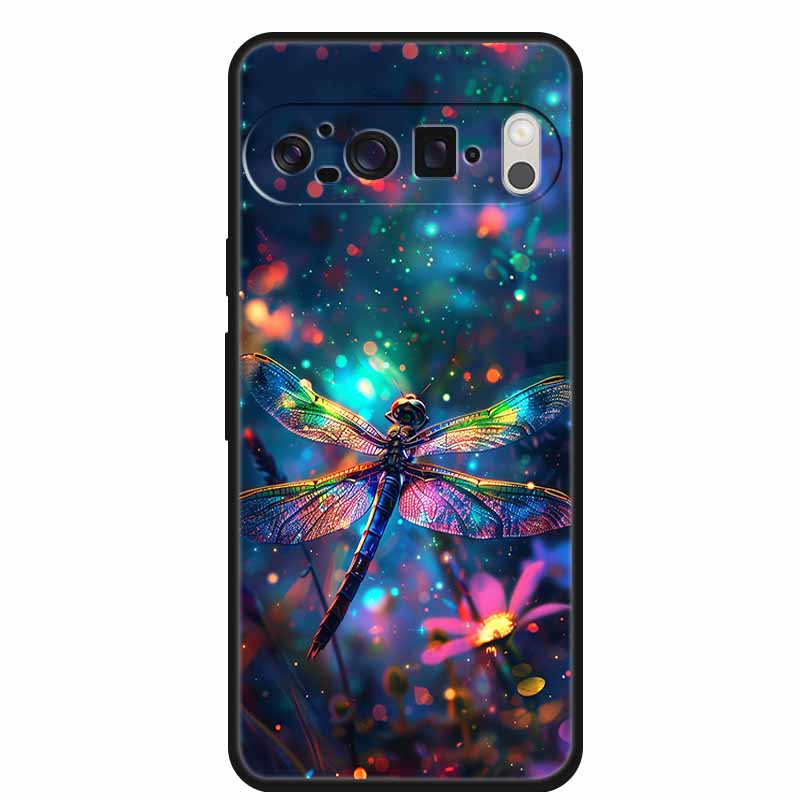 Для Google Pixel 10 Pro XL 5G Чехол Цвет Оригинальный Мягкий Силикон ТПУ Чехол для Телефона Лесной Пихтовый Пейзаж для G45RY Защитный Чехол Новый