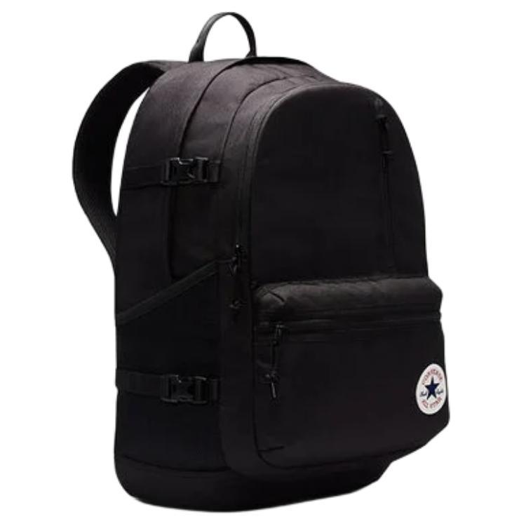 Converse Polyester Backpack Unisex Black (Unisex) Backpacks 10021138 A01
