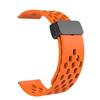 22mm 20mm Breathable Silicone Strap for Samsung Galaxy Watch 3 /4/ 5 /6 /S3 with Active Magnetic Strap for Huawei GT3/4 /Amazfit