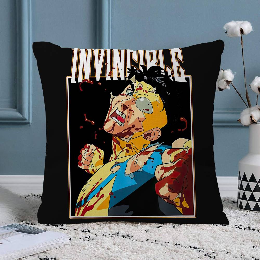 Cartoon Images IInvincibleS pillow cover sofa cushion cover home room decoration children gift