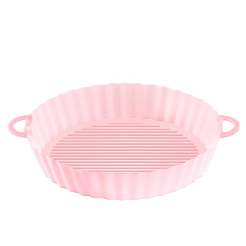 Силиконовый горшок для аэрофритюрницы, аксессуары для выпечки для равномерно приготовленной пищи
