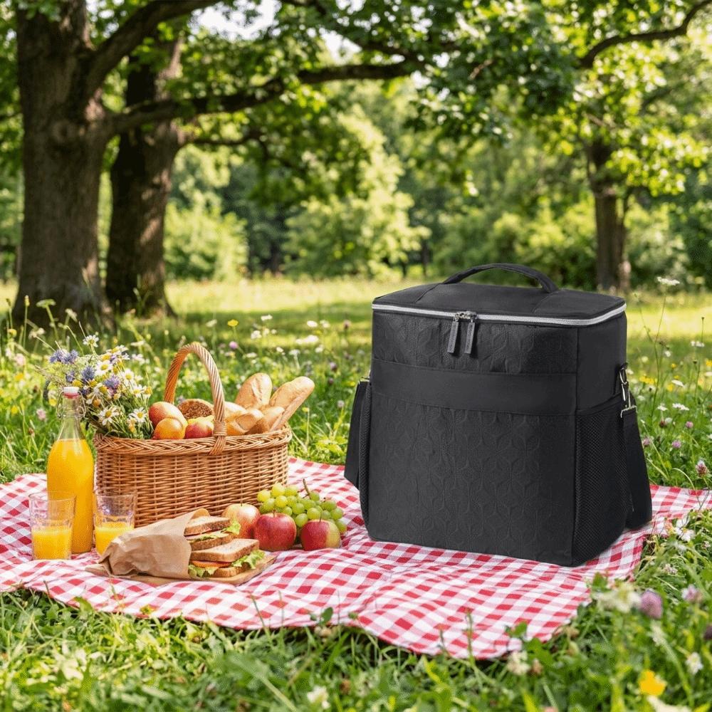 Multifunctional Insulated Lunch Bag Thickened Aluminum Food Thermo Bag Work Office