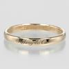 TIFFANY&Co. Notes Lucida Ring K18 Pink Gold #9.0(US Size) 3.2g mens Used