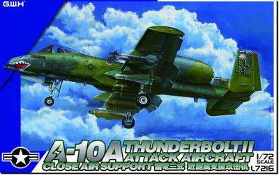 Great Wall Hobby Американский штурмовик Пластиковая модель L7216 1/72 A-10A (Самолет)