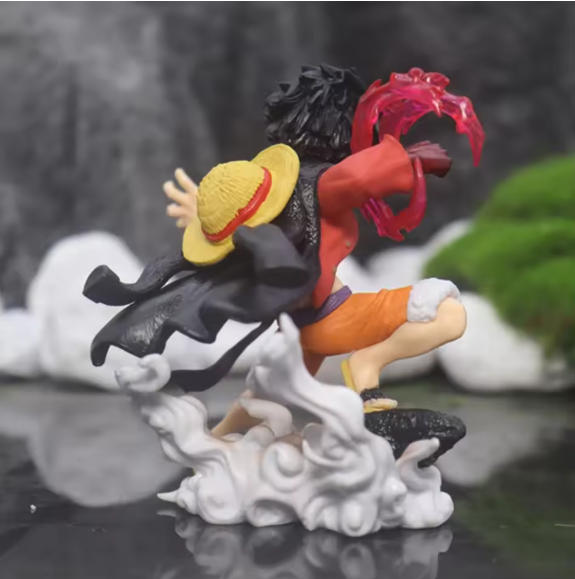 18 см One Piece Monkey D. Луффи Луффи Фигурки Боевой Стиль Фигурки Действия Коллекция Аниме ПВХ Модель Куклы Игрушки Детские Подарки на День Рождения