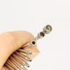 10 Pcs Diamond Abrasive Drill Bits for Jade Carving, Grinding Needles for Amber, Agate