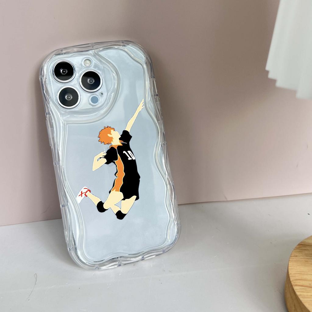 N69 аниме Haikyuu X Reader art, мягкие волнистые чехлы для телефонов для iPhone 14 Pro Max 13 mini 15 Plus XR 7 8 6 XS Max 12 11, защитный бампер