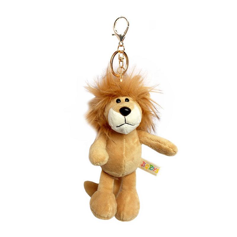 Милый Плюшевый Брелок Гиппопотам Лев Тигр Слон Кошка Авокадо Енот Акула Медведь Лягушка Кролик Лиса Плюшевая Брелок-Игрушка Подарки Для Детей