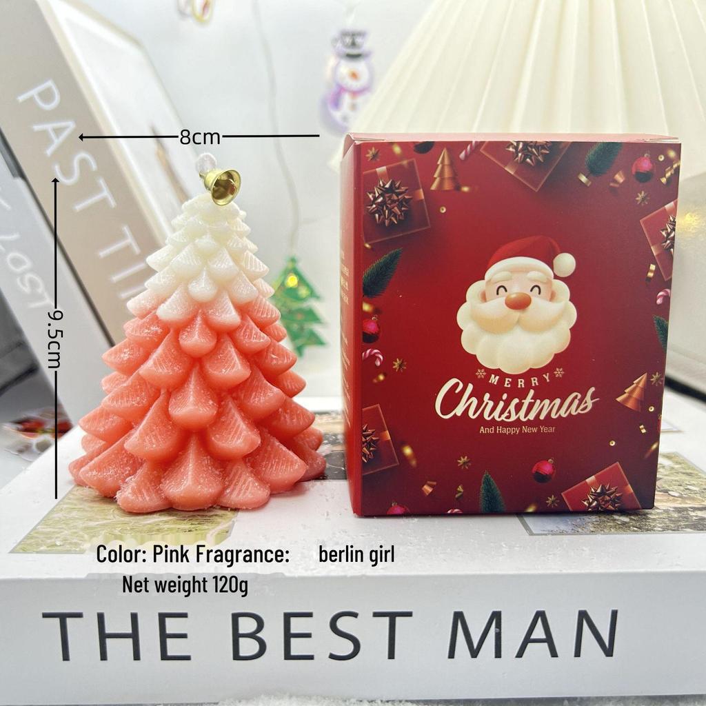Creative Christmas Tree Aromatherapy Candle Set - Home Decor & Holiday Gift