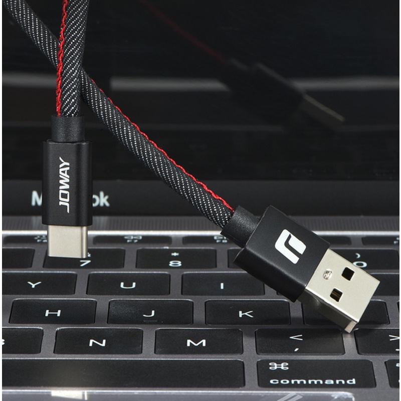 Кабель Micro USB Type C для Samsung Htc Быстрая зарядка с джинсовой оплеткой**