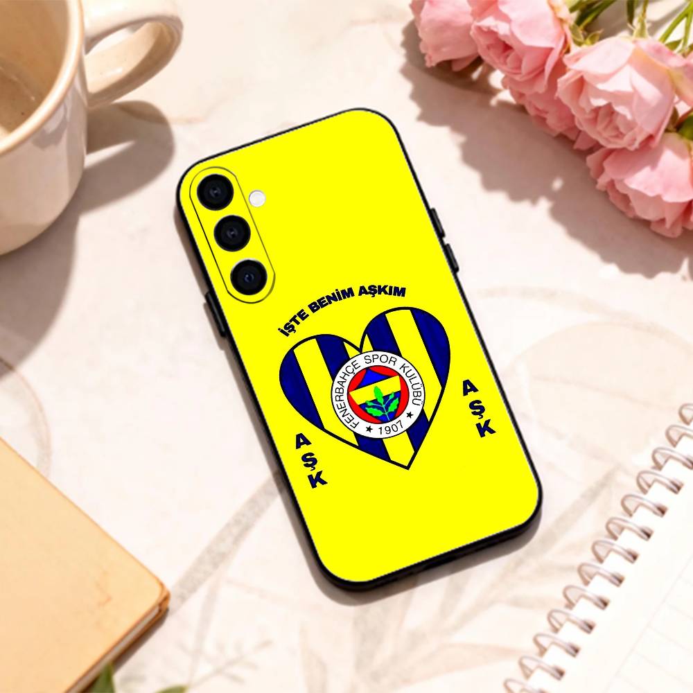 1pc T-Turkey F-Fenerbahce-E COOL phone Case For Samsung Galaxy A73,A72,A71,A70,A53,A52,A51,Others Soft Black Shell