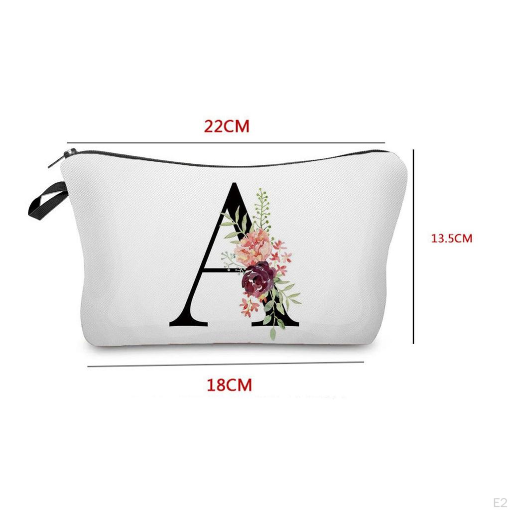 Elegant Makeup Bag for Women, Compact Toiletry