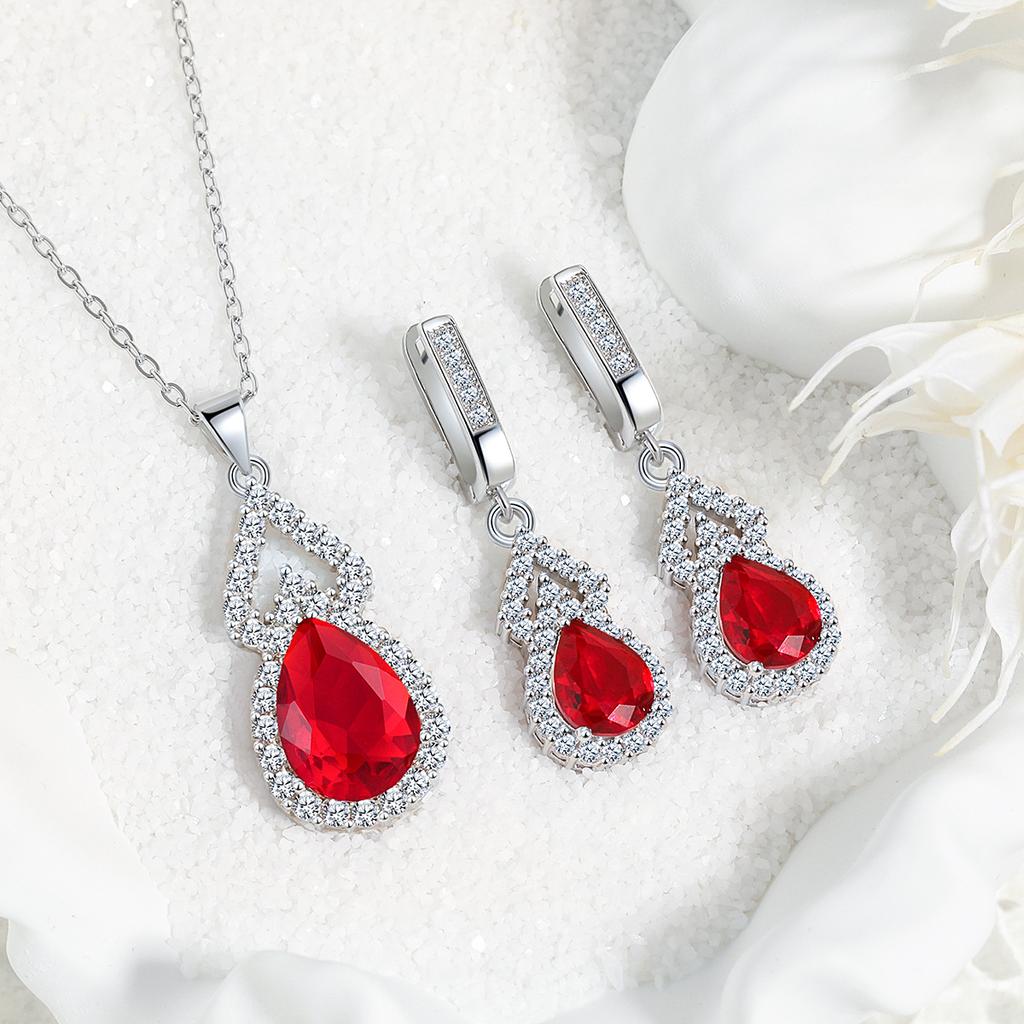 Многоцветное ожерелье-капельница Color Treasure Premium с бриллиантами