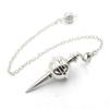 Energy Witch Spiritual Pendulos Pointed Meditation Cone Metal Pendulum Isis Pendulum  Women