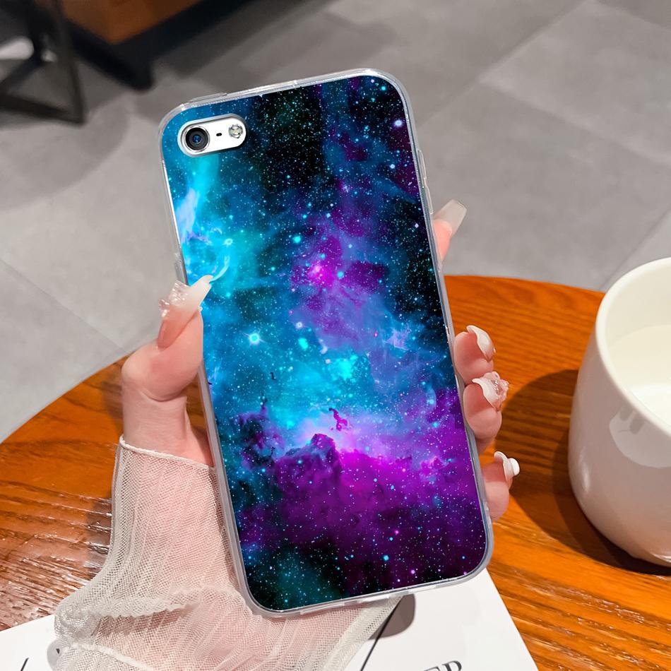 Для iPhone 4 5 5S 6 Plus Чехол для телефона Чернильная живопись Мягкая прозрачная силиконовая задняя крышка Для Apple iphone4 iphone5 5 S iphone6 6+ Funda