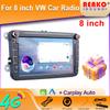 2din Android CarPlay Android Auto Car Radio for Volkswagen 8'' GPS Multimedia Player DSP RDS WIFI Bluetooth Car Stereo 4G SIM