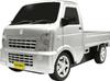 Новый легкий грузовик SUZUKI CARRY — официально сертифицированная радиоуправляемая машинка серебристого цвета! 1/20