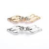 1Pair Jewelry Fashion Crystal Pin Gifts Accessories Cute Rhinestone Buttons Collar Alloy Buckle Shawl Cardigan Clips Mini Retro