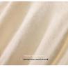 Women's Flocked V-neck Pure Cashmere Knitwear - Cozy Loose-Fit Long Sleeve Sweater for Autumn/Winter